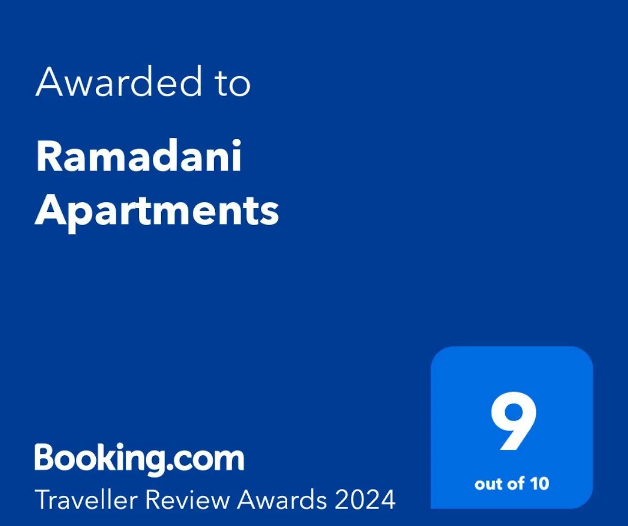 Ramadani Apartments Velipoje